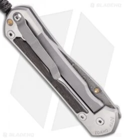 Chris Reeve Left-Hand Large Sebenza 31 Bog Oak (3.625" Raindrop Damascus) 8 Chris Reeve Left-Hand Large Sebenza 31 Bog Oak (3.625" Raindrop Damascus) -Chris Reeve Store Chris Reeve Large Sebenza 31 Bog Oak Raindrop Damascus Left Hand BHQ 98956 LS Side