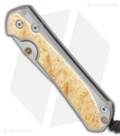 Chris Reeve Store -Chris Reeve Store Chris Reeve Large Sebenza 31 Box Elder Double Thumb Lug BHQ 98961 LS Spine