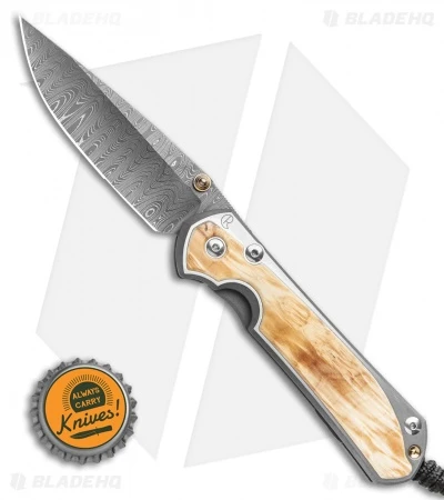 Chris Reeve Large Sebenza 31 Inlay Box Elder (3.6" Ladder Damascus) 6 Chris Reeve Large Sebenza 31 Inlay Box Elder (3.6" Ladder Damascus) - Image 4