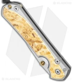 Chris Reeve Large Sebenza 31 Left Hand Frame Lock Knife Box Elder Burl (Satin) -Chris Reeve Store Chris Reeve Large Sebenza 31 Box Elder Left Hand Satin BHQ 98963 jr spine