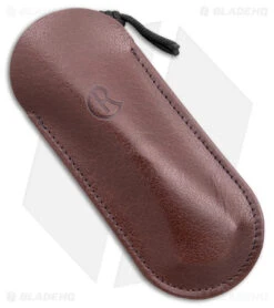 Chris Reeve Large Sebenza 31 Frame Lock Knife Box Elder Burl (3.625" SW) -Chris Reeve Store Chris Reeve Large Sebenza 31 FL Box Elder Burl SW BHQ 98964 jr sheath