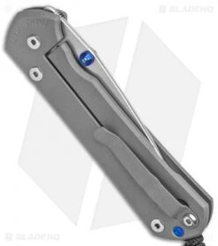 Chris Reeve Large Sebenza 31 Frame Lock Knife Titanium (3.625" SW Double Lug) -Chris Reeve Store Chris Reeve Large Sebenza 31 FL Double Lug SW BHQ 98932 jr side