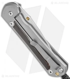 Chris Reeve Large Sebenza 31 Frame Lock Knife Macassar Ebony (3.625" Satin) -Chris Reeve Store Chris Reeve Large Sebenza 31 FL Macassar Ebony Satin BHQ 98965 jr side