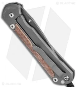 Chris Reeve Large Sebenza 31 Natural Micarta Ladder Damascus 8 Chris Reeve Large Sebenza 31 Natural Micarta Ladder Damascus -Chris Reeve Store Chris Reeve Large Sebenza 31 FL Natural Micarta Ladder Damascus BHQ 98942 jr side