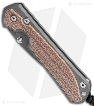 Chris Reeve Large Sebenza 31 Natural Micarta Ladder Damascus 4 Chris Reeve Large Sebenza 31 Natural Micarta Ladder Damascus - Image 2