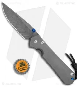 Chris Reeve Large Sebenza 31 Frame Lock Knife Ti (3.625" Boomerang Damascus) -Chris Reeve Store Chris Reeve Large Sebenza 31 FL Ti Boomerang Damascus BHQ 99034 jr bottlecap