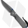 Chris Reeve Large Sebenza 31 Frame Lock Knife Titanium (3.6" Ladder Damascus) -Chris Reeve Store Chris Reeve Large Sebenza 31 FL Ti Ladder Damascus Double Thumb Lug BHQ 99023 jr