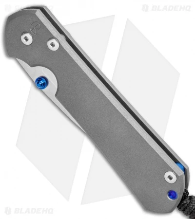 Chris Reeve Large Sebenza 31 Frame Lock Knife Titanium (3.6" Stonewash) 4 Chris Reeve Large Sebenza 31 Frame Lock Knife Titanium (3.6" Stonewash) - Image 2