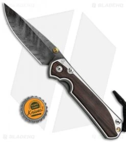 Chris Reeve Large Sebenza 31 Knife Macassar Ebony (3.6" Boomerang Damascus) -Chris Reeve Store Chris Reeve Large Sebenza 31 Macassar Ebony Bommerang Damascus BHQ 118843 jr bottlecap