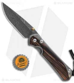 Chris Reeve Large Sebenza 31 Knife Macassar Ebony (3.625" Boomerang Dam.) -Chris Reeve Store Chris Reeve Large Sebenza 31 Macassar Ebony Boomerang Damascus BHQ 137271 jr bottlecap