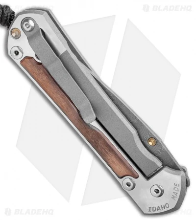 Chris Reeve Large Sebenza 31 Knife Macassar Ebony Ladder Dam. Left-Hand (3.625") 5 Chris Reeve Large Sebenza 31 Knife Macassar Ebony Ladder Dam. Left-Hand (3.625") - Image 3