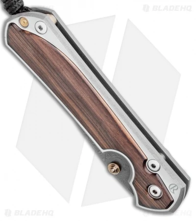 Chris Reeve Large Sebenza 31 Knife Macassar Ebony Ladder Dam. Left-Hand (3.625") 4 Chris Reeve Large Sebenza 31 Knife Macassar Ebony Ladder Dam. Left-Hand (3.625") - Image 2