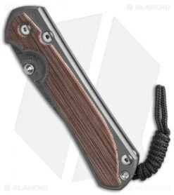 Chris Reeve Large Sebenza 31 Natural Micarta Boomerang Damascus Double Lug -Chris Reeve Store Chris Reeve Large Sebenza 31 Natural Micarta Double Lug Boomerang Damascus BHQ 137578 td spine