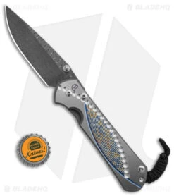 Chris Reeve Large Sebenza 31 Unique BS19 "A" (3.6" Ladder Damascus) -Chris Reeve Store Chris Reeve Large Sebenza 31 Unique Graphic BS19 A BHQ 142705 td size