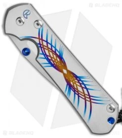 Chris Reeve Store -Chris Reeve Store Chris Reeve Large Sebenza 31 Unique Graphic Blue Swirl BHQ 113447 jr spine