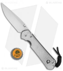 Chris Reeve Large Sebenza 31 Knife Unique Graphic Hematite Cabochon (3.6") -Chris Reeve Store Chris Reeve Large Sebenza 31 Unique Graphic Hematite Cabochon Polished A BHQ 113427 td size