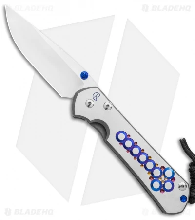 Chris Reeve Large Sebenza 31 Knife Unique Graphic Purple Cross (3.6" Satin) 3 Chris Reeve Large Sebenza 31 Knife Unique Graphic Purple Cross (3.6" Satin)