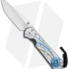 Chris Reeve Large Sebenza 31 Knife Unique Graphic Triple Mosaic Opal (3.6")