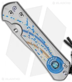 Chris Reeve Large Sebenza 31 Knife Unique Graphic Triple Mosaic Opal (3.6") -Chris Reeve Store Chris Reeve Large Sebenza 31 Unique Graphic Triple Mosaic Opal B BHQ 113437 td spine