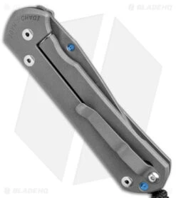 Chris Reeve Large Sebenza 31 Unique Graphic Triple Mosaic Opal Blue (3.6" Rain.) 8 Chris Reeve Large Sebenza 31 Unique Graphic Triple Mosaic Opal Blue (3.6" Rain.) -Chris Reeve Store Chris Reeve Large Sebenza 31 Unique Graphic Triple Mosaic Raindrop Damascus BHQ 144654 jr side