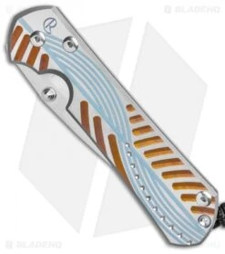 Chris Reeve Large Sebenza 31 Knife Unique Graphic Water/Earth (3.6" Satin) -Chris Reeve Store Chris Reeve Large Sebenza 31 Unique Graphic Water Earth BHQ 113441 jr spine