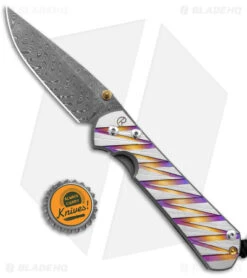 Chris Reeve Large Sebenza 31 Unique Graphic Zig Zag (3.6" Boomerang Damascus) -Chris Reeve Store Chris Reeve Large Sebenza 31 Unique Graphic Zig Zag C Boomerang Damascus BHQ 113461 jr bottlecap