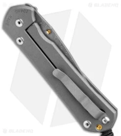 Chris Reeve Large Sebenza 31 Unique Graphic Zig Zag (3.6" Boomerang Damascus) -Chris Reeve Store Chris Reeve Large Sebenza 31 Unique Graphic Zig Zag C Boomerang Damascus BHQ 113461 jr side