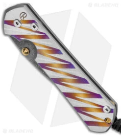 Chris Reeve Large Sebenza 31 Unique Graphic Zig Zag (3.6" Boomerang Damascus) -Chris Reeve Store Chris Reeve Large Sebenza 31 Unique Graphic Zig Zag C Boomerang Damascus BHQ 113461 jr spine