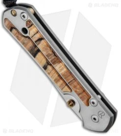 Chris Reeve Left Hand Large Sebenza 21 Knife Spalted Beech (3.6" Stonewash) -Chris Reeve Store Chris Reeve Left Hand Large Sebenza 21 Spalted Beech SW L21 1163 BHQ 87893 jr spine