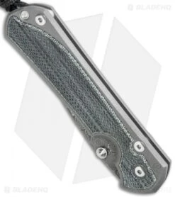 Chris Reeve Large Sebenza 31 Black Micarta Raindrop Damascus Left Hand -Chris Reeve Store Chris Reeve Left Hand Large Sebenza 31 Black Micarta Raindrop Damascus BHQ 98945 jr spine