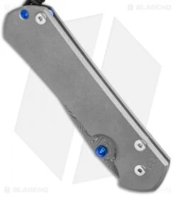 Chris Reeve Left-Hand Large Sebenza 31 Knife Ti (3.6" Boomerang Damascus) -Chris Reeve Store Chris Reeve Left Hand Large Sebenza 31 Ti Boomerang Damascus BHQ 137572 jr spine