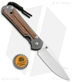 Chris Reeve Left-Hand Large Sebenza 21 Drop Point Micarta (3.625" SW) -Chris Reeve Store Chris Reeve Left Hand Sebenza 21 DP Micarta SW BHQ 94351 jr bottlecap