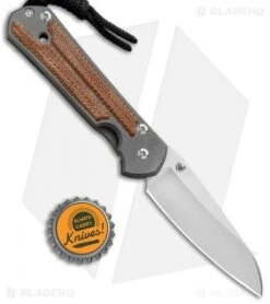 Chris Reeve Left-Hand Small Sebenza 21 Sheepsfoot Micarta (2.9" SW) -Chris Reeve Store Chris Reeve Left Hand Small Sebenza 21 Sheepsfoot Micarta SW BHQ 94346 jr bottlecap