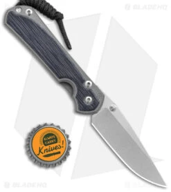 Chris Reeve Left Hand Small Sebenza 31 Knife Black Micarta Double Lug (3" SW) -Chris Reeve Store Chris Reeve Left Hand Small Sebenza 31 Black Micarta Double Lug SW BHQ 145386 jr bottlecap