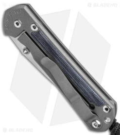 Chris Reeve Left Hand Small Sebenza 31 Knife Black Micarta Double Lug (3" SW) -Chris Reeve Store Chris Reeve Left Hand Small Sebenza 31 Black Micarta Double Lug SW BHQ 145386 jr side