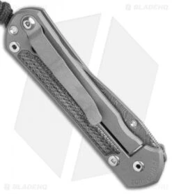 Chris Reeve Left-Hand Small Sebenza 31 Knife Black Micarta (2.94" Boomerang Dam) -Chris Reeve Store Chris Reeve Left Hand Small Sebenza 31 Knife Black Micarta 2.94 Boomerang Dam BHQ 121101 LS Side