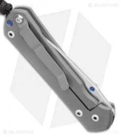 Chris Reeve Left-Hand Small Sebenza 31 Knife Ti (2.94" SW) Blade Show Bead -Chris Reeve Store Chris Reeve Left Hand Small Sebenza 31 Knife Ti 2.94 SW Blade Show Bead BHQ 134539 LS Side