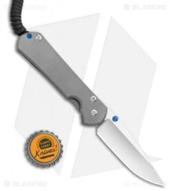 Chris Reeve Left-Hand Small Sebenza 31 Knife Titanium (2.94" Stonewash) -Chris Reeve Store Chris Reeve Left Hand Small Sebenza 31 Knife Titanium 2.94in Stonewash BHQ 98973 LS Bottlecap