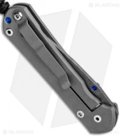 Chris Reeve Left-Hand Small Sebenza 31 Knife Titanium (2.94" Boomerang Damascus) -Chris Reeve Store Chris Reeve Left Hand Small Sebenza 31 Ti Boomerang Damascus BHQ 117213 jr side