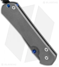 Chris Reeve Left-Hand Small Sebenza 31 Knife Titanium (2.94" Boomerang Damascus) -Chris Reeve Store Chris Reeve Left Hand Small Sebenza 31 Ti Boomerang Damascus BHQ 117213 jr spine