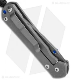 Chris Reeve Left-Hand Small Sebenza 31 Knife Titanium (2.94" Ladder Damascus) -Chris Reeve Store Chris Reeve Left Hand Small Sebenza 31 Ti Ladder Damascus BHQ 99027 jr side