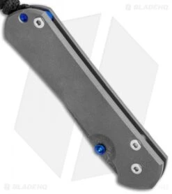 Chris Reeve Left-Hand Small Sebenza 31 Knife Titanium (2.94" Raindrop Damascus) -Chris Reeve Store Chris Reeve Left Hand Small Sebenza 31 Ti Raindrop Damascus BHQ 99030 jr spine