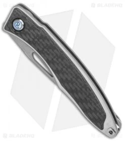 Chris Reeve Mnandi Gentleman's Knife Carbon Fiber (2.75" Satin) -Chris Reeve Store Chris Reeve Mnandi Gentlemans Knife CF Satin BHQ 75516 jr spine