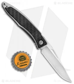 Chris Reeve Mnandi Gentleman's Knife Carbon Fiber (2.75" Satin) Left Hand -Chris Reeve Store Chris Reeve Mnandi Gentlemans Knife CF Satin Left Hand BHQ 78011 jr bottlecap