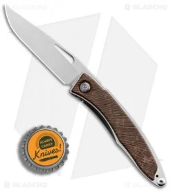 Chris Reeve Mnandi Gentleman's Knife Striped Platan (2.75" Satin) -Chris Reeve Store Chris Reeve Mnandi Gentlemans Knife Striped Platan satin BHQ 80790 er bottlecap