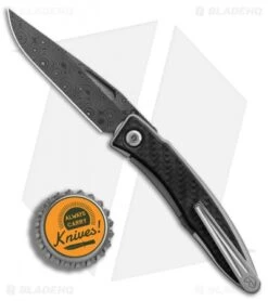 Chris Reeve Mnandi Left Handed Knife Carbon Fiber (2.75" Raindrop Damascus) -Chris Reeve Store Chris Reeve Mnandi Left Handed Carbon Fiber Raindrop Damascus BHQ 90355 er bottlecap