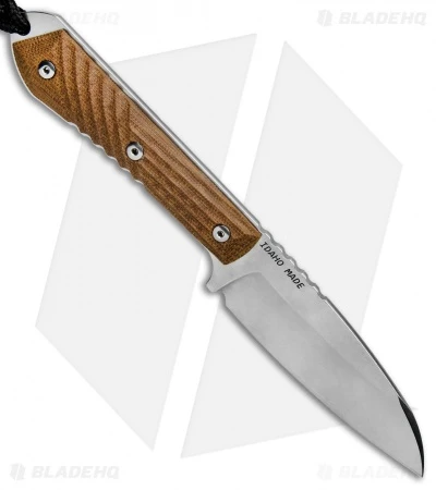 Chris Reeve Nyala Insingo Fixed Blade Knife Brown Micarta (3.75" Stonewash) 4 Chris Reeve Nyala Insingo Fixed Blade Knife Brown Micarta (3.75" Stonewash) - Image 2