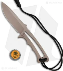 Chris Reeve Knives Professional Soldier Fixed Blade Knife (3.375" FDE PVD) -Chris Reeve Store Chris Reeve Professional Soldier FDE PVD BHQ 67724 jr bottlecap