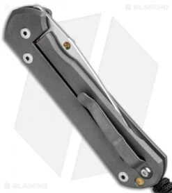 Chris Reeve Large Sebenza 21 Knife CGG Cape Buffalo (3.625" Stonewash) -Chris Reeve Store Chris Reeve Sebenza 21 Large Cape Buffalo CGG BHQ 80791 jr side