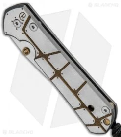 Chris Reeve Large Sebenza 21 Knife Plated CGG (3.625" Stonewash) 7 Chris Reeve Large Sebenza 21 Knife Plated CGG (3.625" Stonewash) -Chris Reeve Store Chris Reeve Sebenza 21 Large Plated CGG BHQ 80799 jr spine